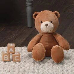 Animal Alphabet Plush Bear -Lambs & Ivy animal alphabet plush lifestyle