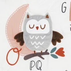 Animal Alphabet 3-Piece Crib Bedding Set -Lambs & Ivy animal alphabet quilt detail