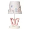 Baby Blooms Lamp With Shade & Bulb -Lambs & Ivy baby bloom lamp
