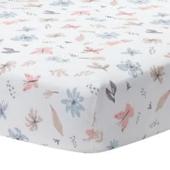 Baby Blooms 3-Piece Crib Bedding Set -Lambs & Ivy baby bloom sheet 63898b75 4229 4fec 8745 1f4c16ac0b90