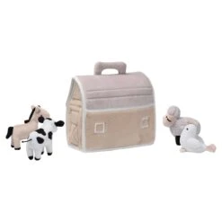Baby Farm Plush Barn With Animals -Lambs & Ivy baby farm plushc