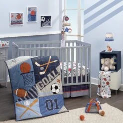 Baby Sports Unframed Wall Art -Lambs & Ivy baby sports room