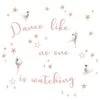 Ballerina Baby Wall Decals