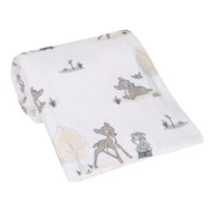 Bambi Baby Blanket -Lambs & Ivy bambi allover blanket roll