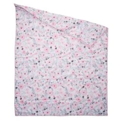 Blossom Twin Quilt & Pillow Sham Set -Lambs & Ivy blossom twin comforter