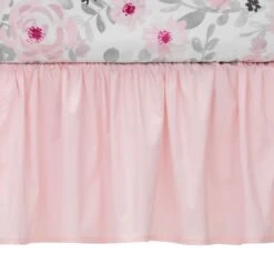 Blossom 3-Piece Crib Bedding Set -Lambs & Ivy blossom crib skirt a