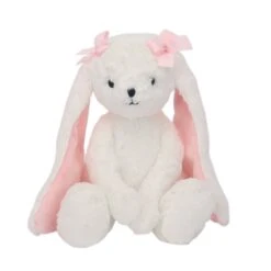 Floral Blanket & Plush Bunny Baby Gift Set -Lambs & Ivy blossom plush bunny a