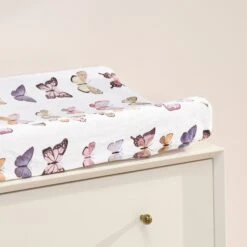 Butterfly Dreams Changing Pad Cover 12 Butterfly Dreams Changing Pad Cover -Lambs & Ivy butterfly dreams cpc lifestyle