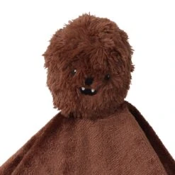 Star Wars Chewbacca Wearable Blanket & Lovey Gift Set -Lambs & Ivy chewy lovey detail
