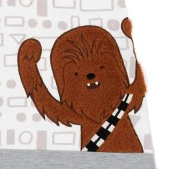 Star Wars Chewbacca Wearable Blanket & Lovey Gift Set -Lambs & Ivy chewy sleepsack detail