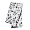 Classic Snoopy Baby Blanket -Lambs & Ivy classic snoopy blanket fold