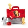 Classic Snoopy Interactive Plush Toy Doghouse With Animals