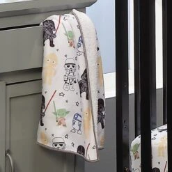 Star Wars Classic Baby Blanket -Lambs & Ivy classic star wars blanket lifestyle