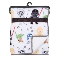 Star Wars Classic Baby Blanket -Lambs & Ivy classic star wars blanket pkg