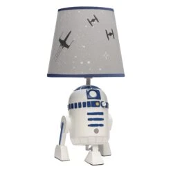 Star Wars Classic R2D2 Lamp With Shade & Bulb