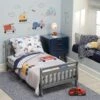 4-Piece Construction Zone Toddler Bedding Set -Lambs & Ivy construction zone toddler room