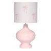 Coquette Floral Lamp With Shade -Lambs & Ivy coquette floral lamp