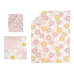 Daisy Dreams 3-Piece Crib Bedding Set -Lambs & Ivy daisy dreams 3pc set