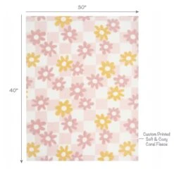 Daisy Dreams 3-Piece Crib Bedding Set -Lambs & Ivy daisy dreams blanket callout 7906f58f 5f9a 49cd b0c5 e972fcb662ef