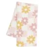 Daisy Dreams Baby Blanket -Lambs & Ivy daisy dreams blanket fold