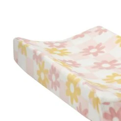 Daisy Dreams Changing Pad Cover -Lambs & Ivy daisy dreams cpc detail