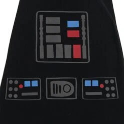 Star Wars Darth Vader Wearable Blanket & Lovey Gift Set -Lambs & Ivy darth sleepsack detail