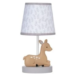 Deer Park Lamp With Shade & Bulb