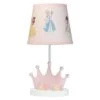 Disney Princesses Lamp With Shade & Bulb