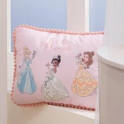 Disney Princesses Pillow -Lambs & Ivy disney princess pillow lifestyle