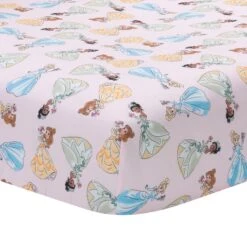 Disney Princesses 3-Piece Crib Bedding Set -Lambs & Ivy disney princess sheet fe322d8d 9edc 4758 afd8 116fb2f1262d