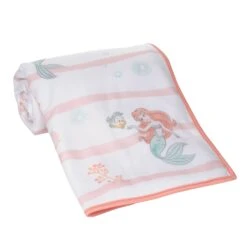 The Little Mermaid Baby Blanket -Lambs & Ivy disney 27s little mermaid blanket roll