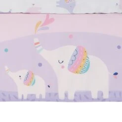 Elephant Dreams 5-piece Crib Bedding Set -Lambs & Ivy elephant dreams crib skirt