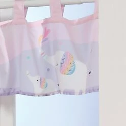 Elephant Dreams Window Valance -Lambs & Ivy elephant dreams valance lifestyle