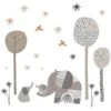 Elephant Love Wall Decals -Lambs & Ivy elephant love wall decal a