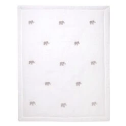 Signature Elephant Crib Quilt
