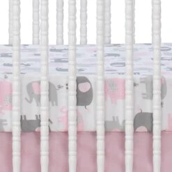 Eloise 4-Piece Crib Bedding Set -Lambs & Ivy eloise sheet crib