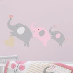 Eloise 4-Piece Crib Bedding Set -Lambs & Ivy eloise wall 20applique lifestyle 69890639 16c2 4f6f 8877 c646c05d4824