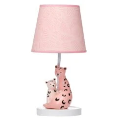 Enchanted Safari Lamp With Shade & Bulb