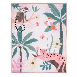 Enchanted Safari 3-Piece Crib Bedding Set -Lambs & Ivy enchanted safari quilt