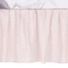 Floral Garden Linen Crib Skirt -Lambs & Ivy floral garden crib skirt light