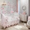 Floral Garden 5-Piece Crib Bedding Set -Lambs & Ivy floral garden room square 3301fb21 82e0 4628 86db 5ddc4abc4b33