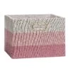 Pink Ombre Collapsible Storage Basket -Lambs & Ivy foldable storage pink ombre 1 674d7c85 77e6 4c82 9f85 2fad96f8645b