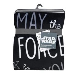 Star Wars Millennium Falcon Baby Blanket -Lambs & Ivy force blanket pkg