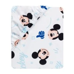 Forever Mickey Mouse 3-Piece Crib Bedding Set -Lambs & Ivy forever mickey mouse sheet fold f139aeab 1a4f 45d8 8655 b33f793219e1