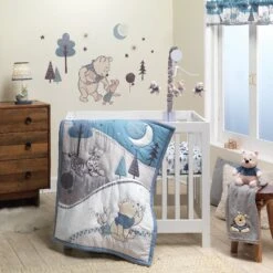 Forever Pooh 3-Piece Mini Crib Bedding Set