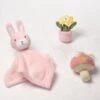 Garden Bunny 3-Piece Baby Gift Set -Lambs & Ivy garden 3pc set lifestyle
