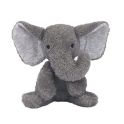 5 Piece Gray/White Baby Gift Set -Lambs & Ivy gift bag gray elephant