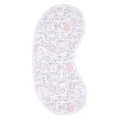 5 Piece Pink/Gray Baby Gift Set -Lambs & Ivy gift bag pink burp cloth