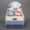 Luxury Blue 5-Piece Baby Gift Basket