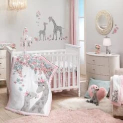 Giraffe And A Half Plush - Skylar -Lambs & Ivy giraffe and a half room sheet 20a